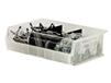 CLEAR-VIEW SHELF BINS