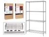 4-SHELF CONSUMER GRADE WIRE SHELVING