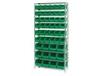CHROME WIRE SHELVING UNITS WITH ULTRA BINS