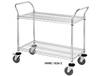 CHROME WIRE SHELVING CARTS