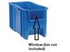 GIANT OPEN HOPPER STACKABLE BINS