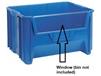 GIANT OPEN HOPPER STACKABLE BINS