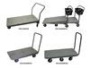 NESTING AND NON-NESTING FLATBED CARTS