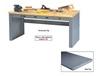 ELECTRONIC WORKBENCHES WITH PANEL LEGS