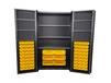 DEEP DOOR BIN AND SHELF CABINETS
