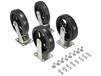 CASTERS FOR STEEL HOPPERS