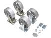 CASTERS FOR STEEL HOPPERS