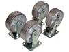 CASTERS FOR STEEL HOPPERS
