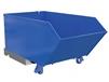 LOW PROFILE 90 DEGREES SELF-DUMPING STEEL HOPPERS