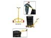 LO-PROFILE DRUM CADDIES WITH BUNG WRENCH HANDLE