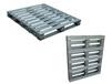 STEEL PALLETS WITH HOT-DIPPED GALVANIZED FINISH