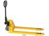 PALLET TRUCK WITH HAND BRAKE
