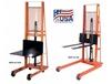 HYDRAULIC FOOT PUMP STACKERS