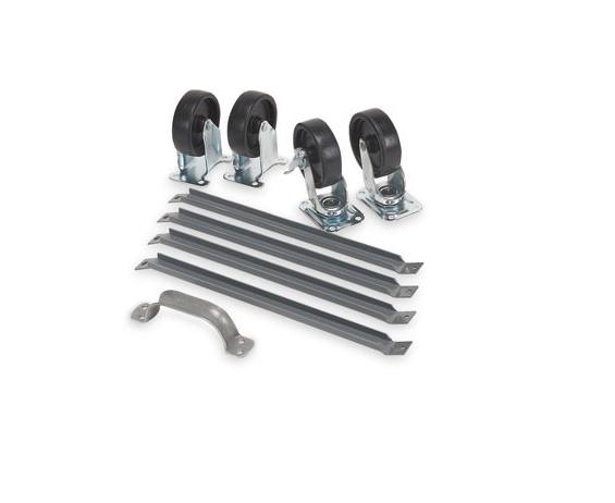 BIN SYSTEM MOBILE KIT - CASTERS &amp; HANDLE