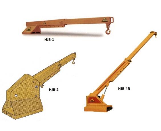 JIB-MASTER FORKLIFT CRANES