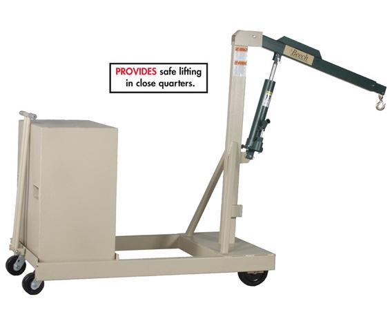 BEECH COUNTERWEIGHTED CRANE