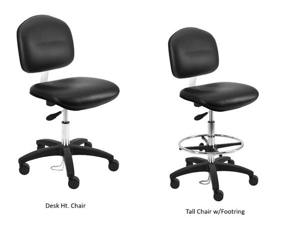 BENCH DEPOT™ ESD CLEANROOM CHAIRS