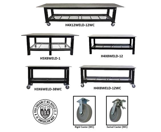 HEAVY WELDING TABLES