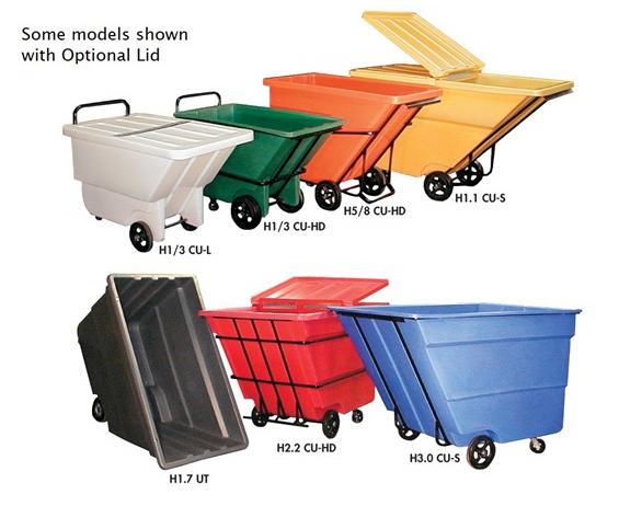 NESTABLE TILT TRUCKS