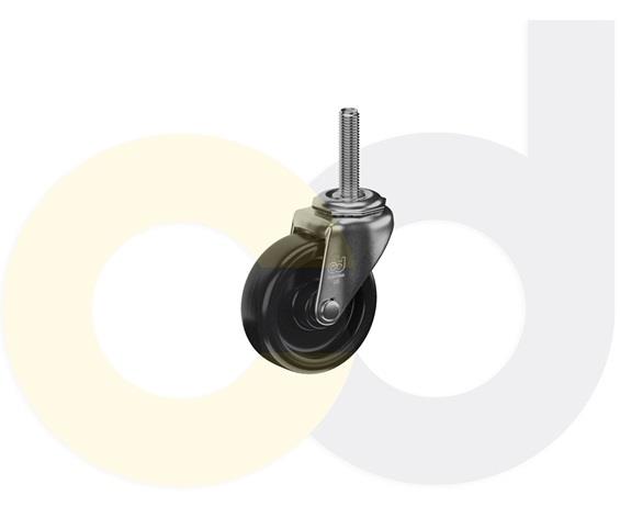 THREADED STEM CASTERS WITH POLYOLEFIN WHEELS