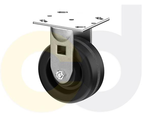 ZINC PLATED CASTERS - PHENOLIC WHEELS