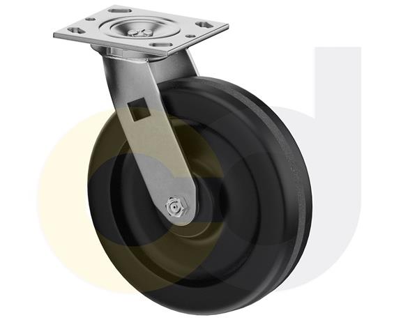 ZINC PLATED CASTERS - PHENOLIC WHEELS