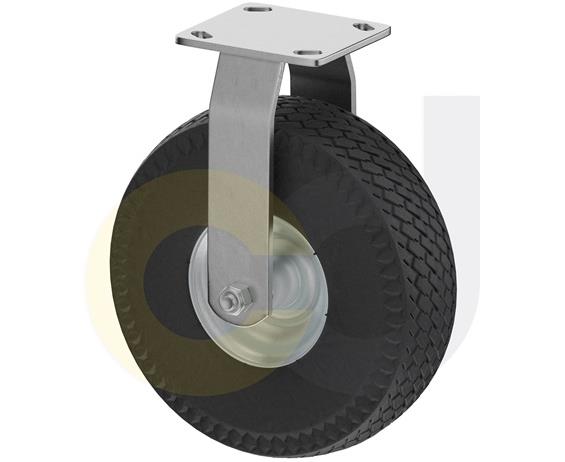 PNEUMATIC, SOLID &amp; FLAT-FREE CASTERS - NEVER-FLAT WHEELS