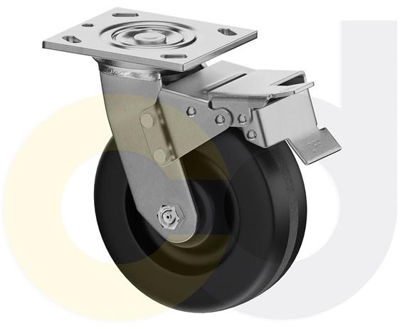 ZINC PLATED CASTERS - PHENOLIC WHEELS