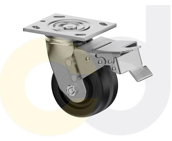 ZINC PLATED CASTERS - PHENOLIC WHEELS