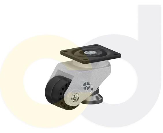CASTERDEPOT LEVELING CASTERS - FOOT ADJUSTMENT - CAPACITIES UP TO 550 KG.