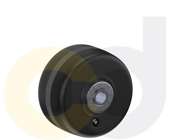 ZINC PLATED KINGPINLESS CASTER- PHENOLIC WHEELS