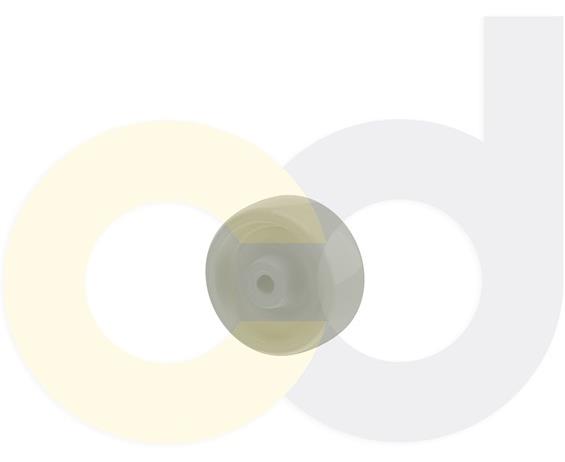 STAINLESS STEEL CASTERS - WHITE NYLON WHEELS