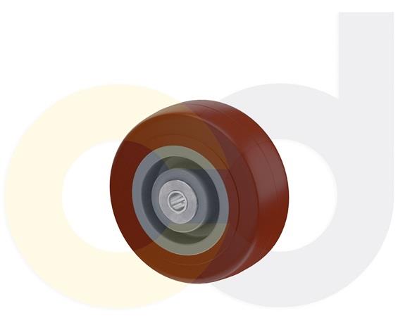 STAINLESS STEEL CASTERS - THERMO-URETHANE WHEELS