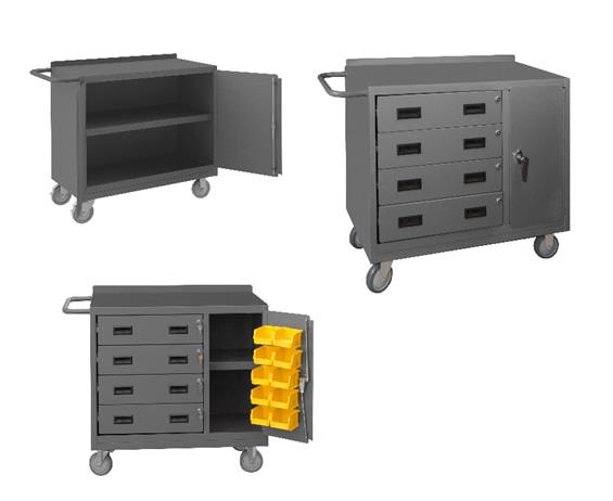 36" WIDE ECONOLINE MOBILE CABINET