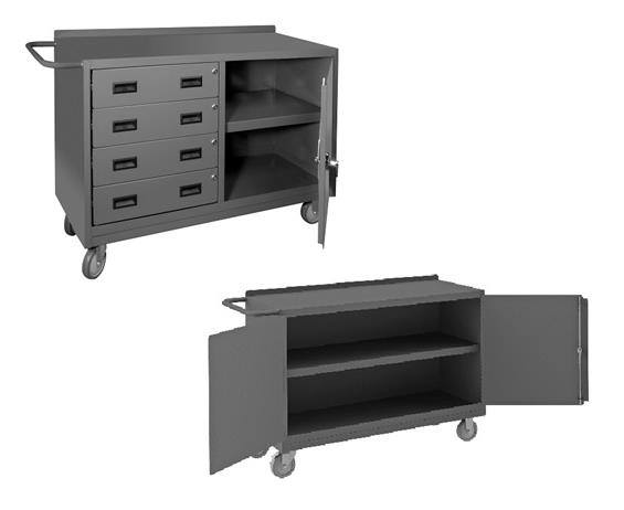 46" WIDE ECONOMY MOBILE CABINET