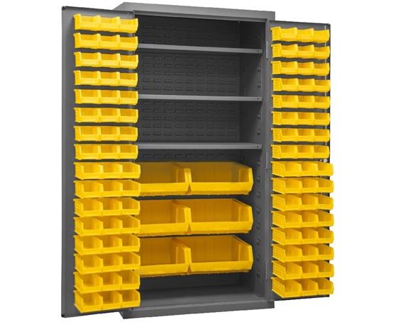 16 GAUGE CABINETS WITH HOOK-ON-BINS® AND SHELVES
