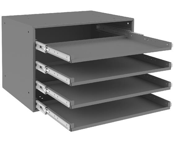 COMPARTMENT BOX SLIDE RACKS