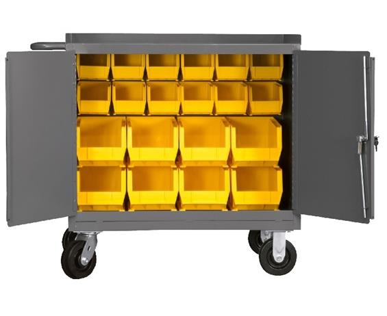 36" WIDE MOBILE BENCH CABINETS
