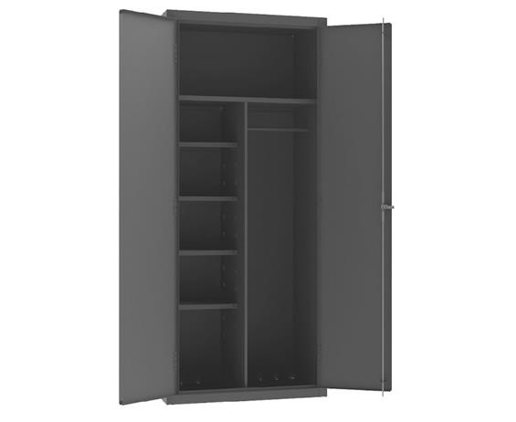 JANITORIAL CABINETS WITH WARDROBE/BROOM STORAGE