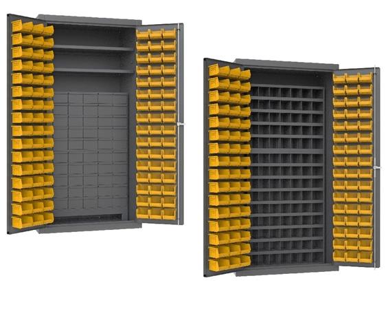 36" WIDE SMALL PARTS STORAGE &amp; SECURITY CABINETS