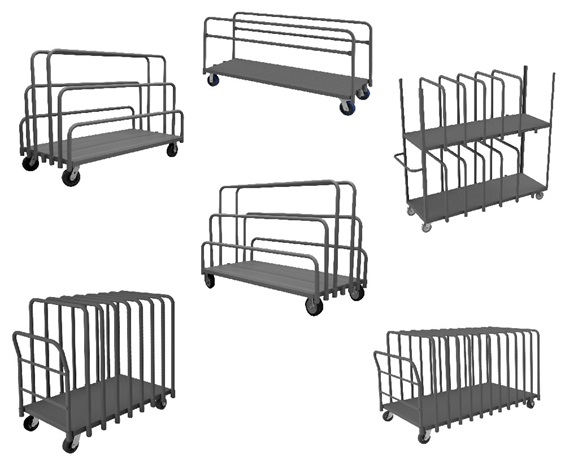 ADJUSTABLE PANEL MOVING TRUCKS