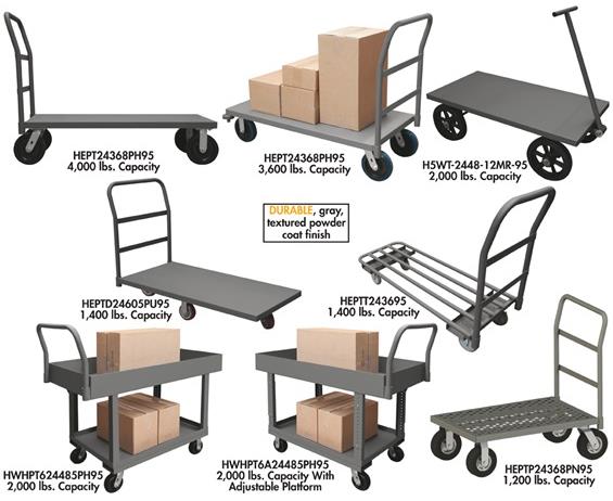 LOW DECK STEEL PLATFORM TRUCK