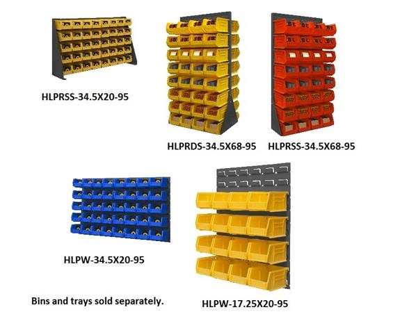 LOUVERED PANEL RACKS