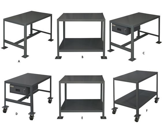 MOBILE &amp; STATIONARY MACHINE TABLES