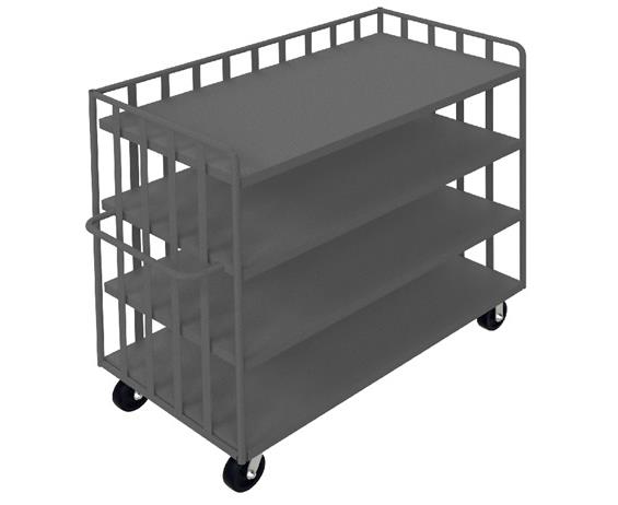 OPEN PORTABLE SHELF CART