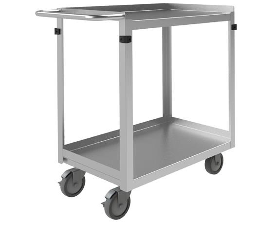 STAINLESS STEEL SHELF STOCK CARTS