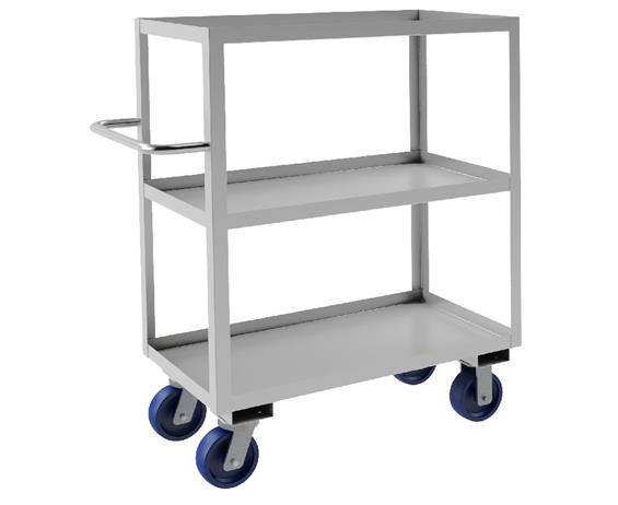 STAINLESS STEEL SHELF STOCK CARTS