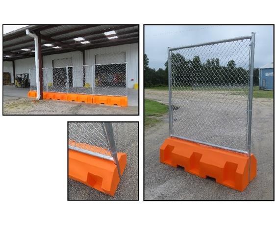 PLASTIC SECURITY FENCE BARRICADES