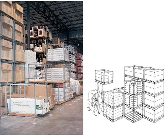 "TIER-RACK™" DYNA PALLET STACKING FRAMES