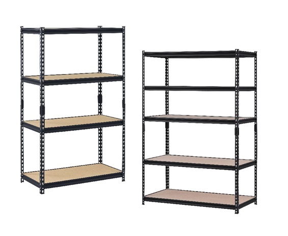 HEAVY-DUTY STEEL SHELVING